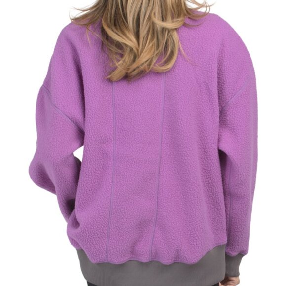 NEW FREE PEOPLE MOVEMENT Hit The Slopes Quarter Zip Pullover for women 825 6m3 - Picture 8 of 8